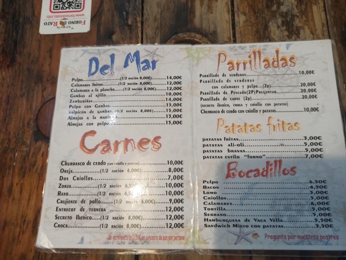 Menu Forno Do Rato-7